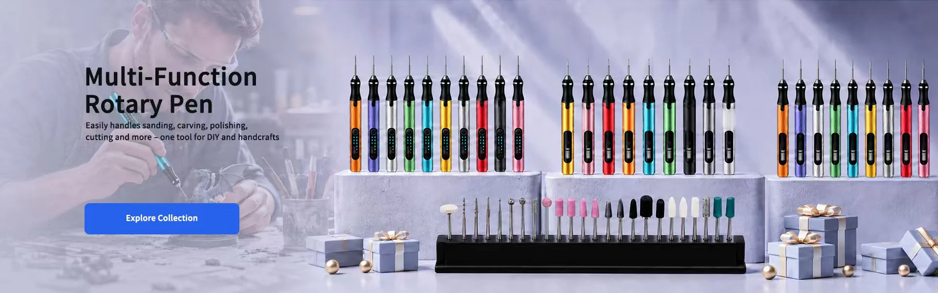 ToolQeen cordless rotary engraving tool for electronics repair, OEM and wholesale sourcing — OEM-ready product collection